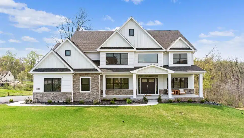 This 6-bedroom traditional home at 3155 Ridgeview Court in Garnet Valley is available for sale.