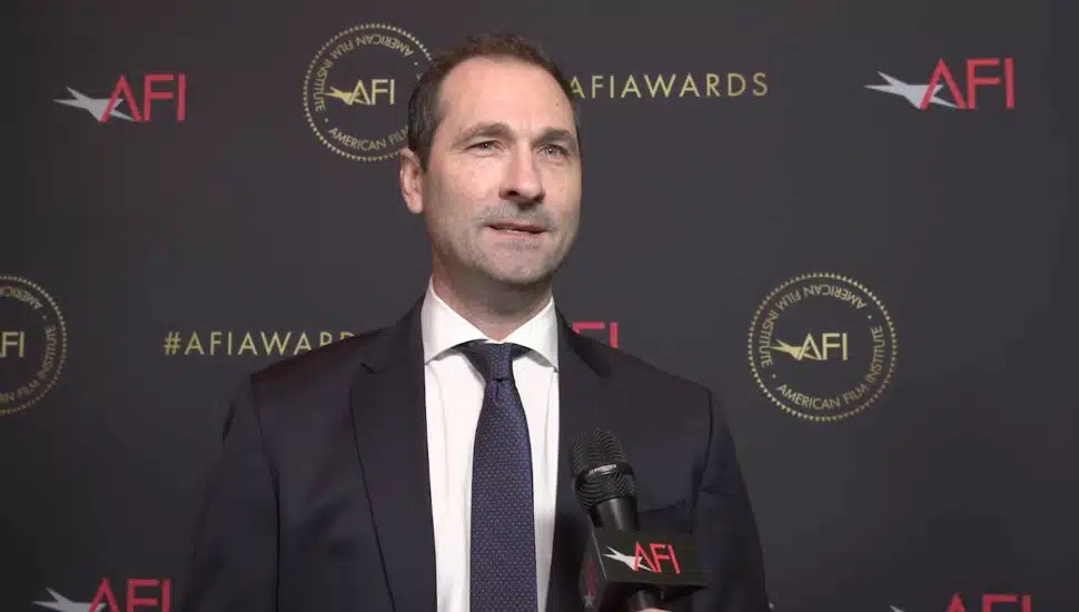 Brad Ingelsby speaking during an interview.
