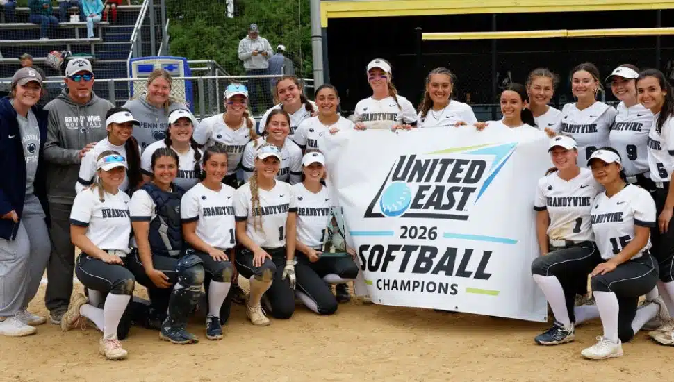 The 2026 United East champions, the Penn State Brandywine Lions.