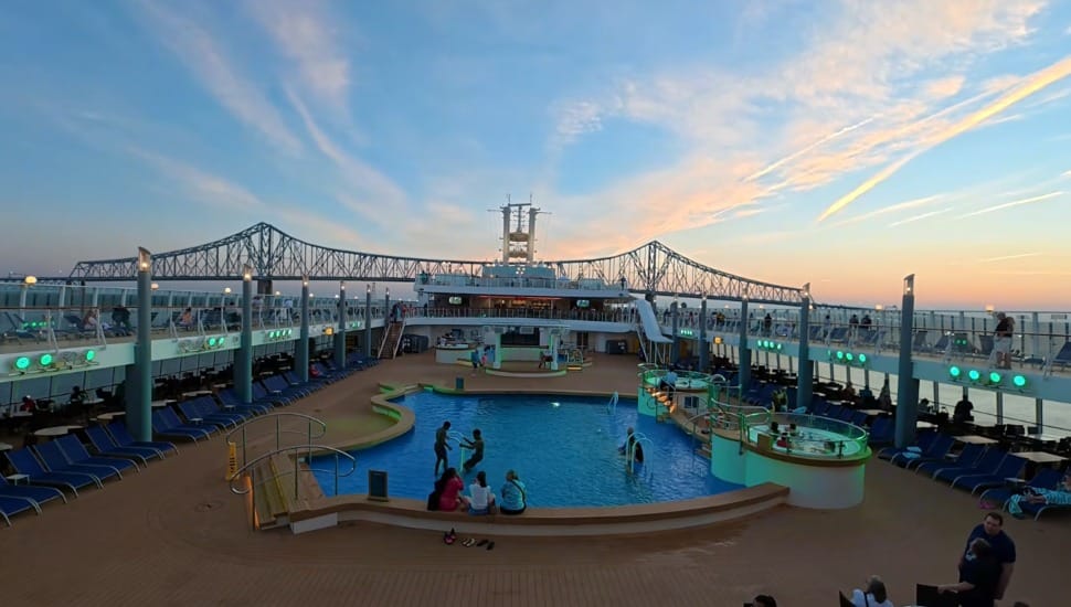 Pools on the Norwegian Jewel.