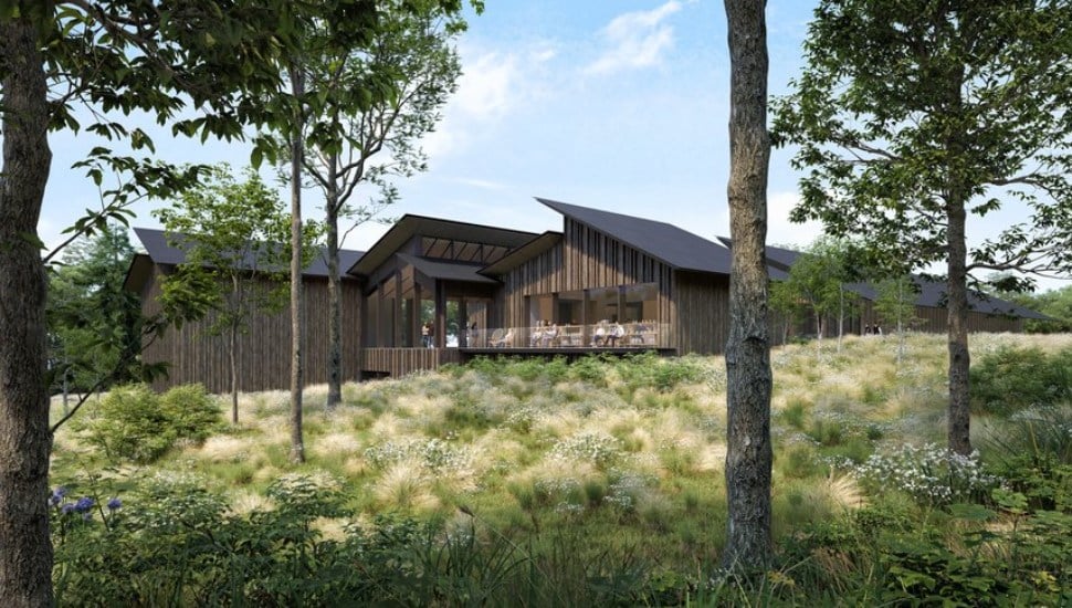 Rendering of the new museum building at the Brandywine Conservancy & Museum of Art.