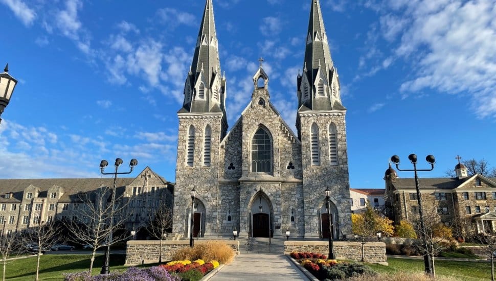 St. Thomas of Villanova Church exterior.