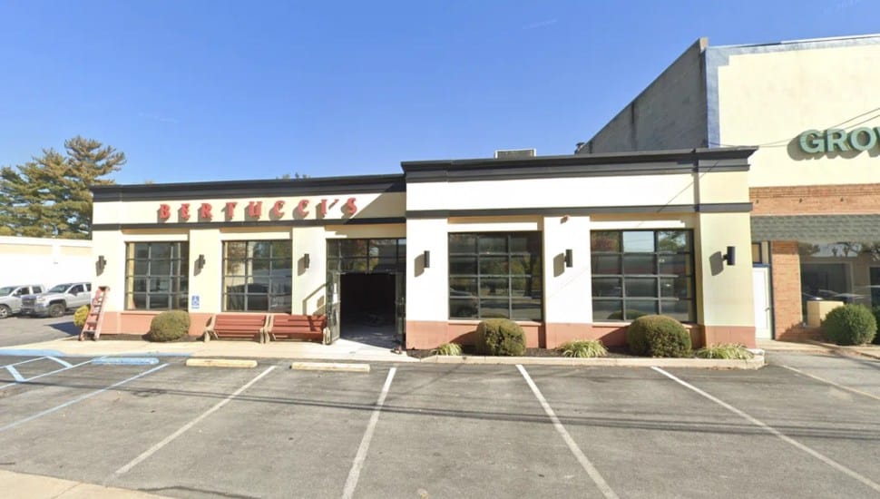 The former Bertucci's restaurant in Wayne.