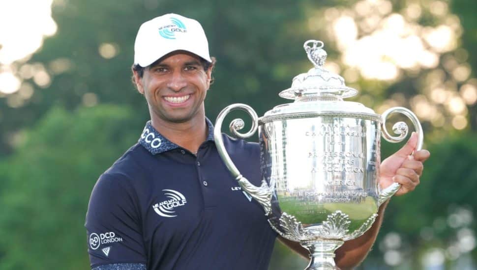 Aaron Rai Still Processing His PGA Championship Win atย Newtown Square’s Aroniminkย Golf Club