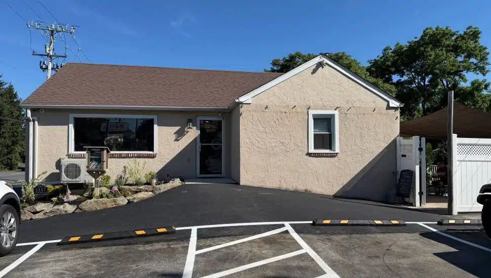 The exterior of The Coffee Station now open in Glen Mills.