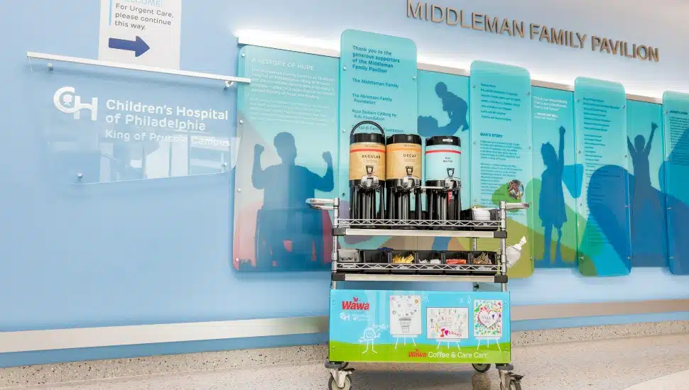 Wawa Coffee & Care Cart Brings Comfort to CHOP Staff and Families forย Nearly 30ย Yearsย